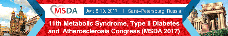 10 June 2017 - MSDA 2017 - 12th Metabolic Syndrome, type II Diabetes and Atherosclerosis Congress